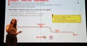 İstanbul'da Maltepe Belediyesi’ne bağlı Yaşar Kemal Kültür Merkezi’nde LGS öğrencilerine