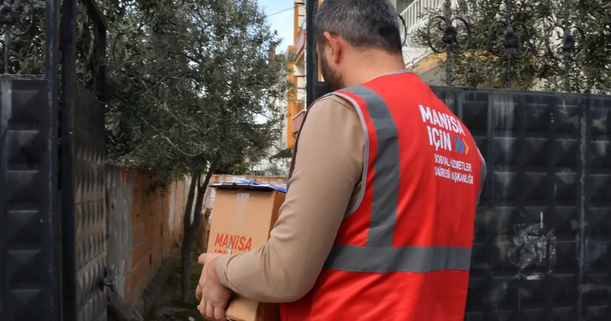 Manisa’da bayram öncesi gıda desteği
