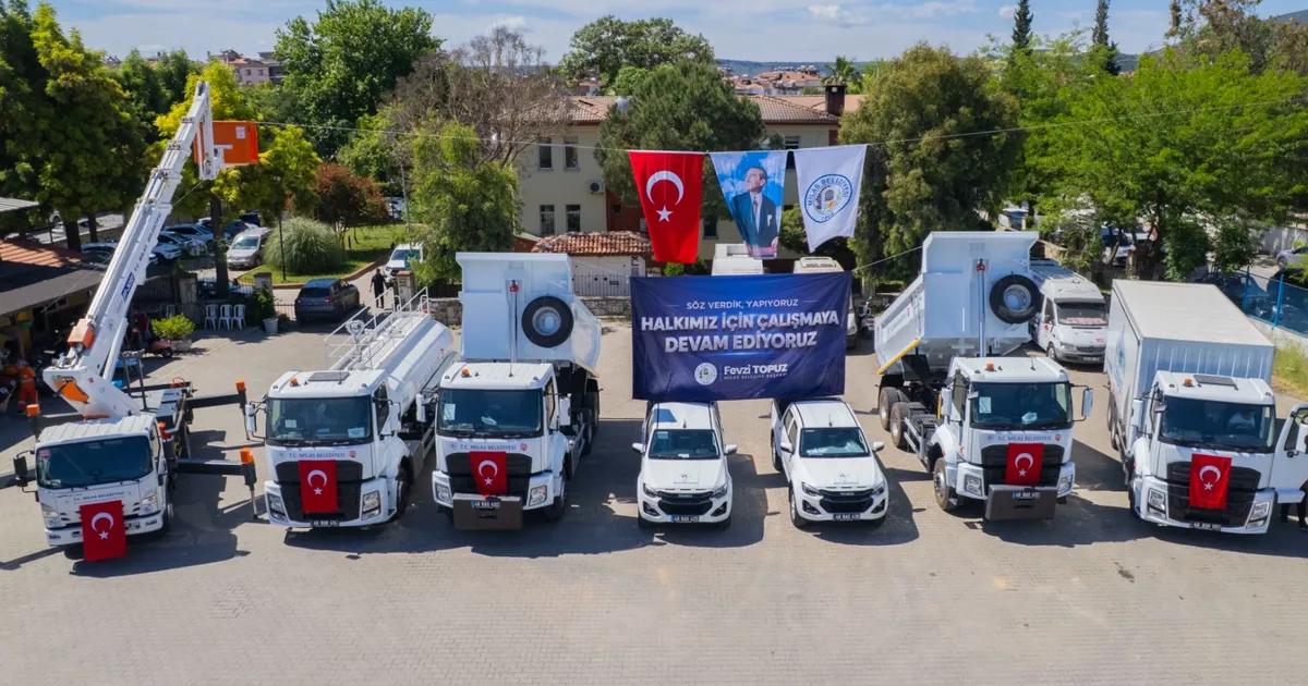 Muğla’da Milas Belediyesi araç filosunu güçlendiriyor
