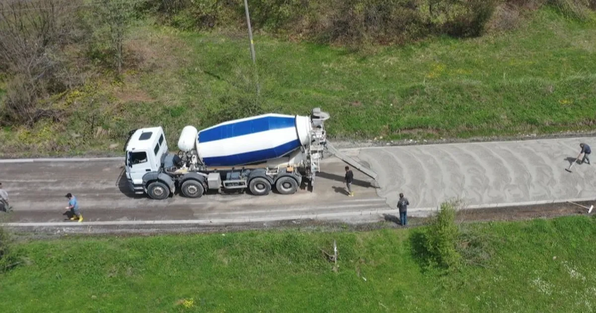 Ordu Büyükşehir’den Akkuş’a modern yol