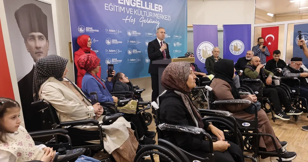 Sivas Belediyesi’nden engelsiz yaşama güçlü destek