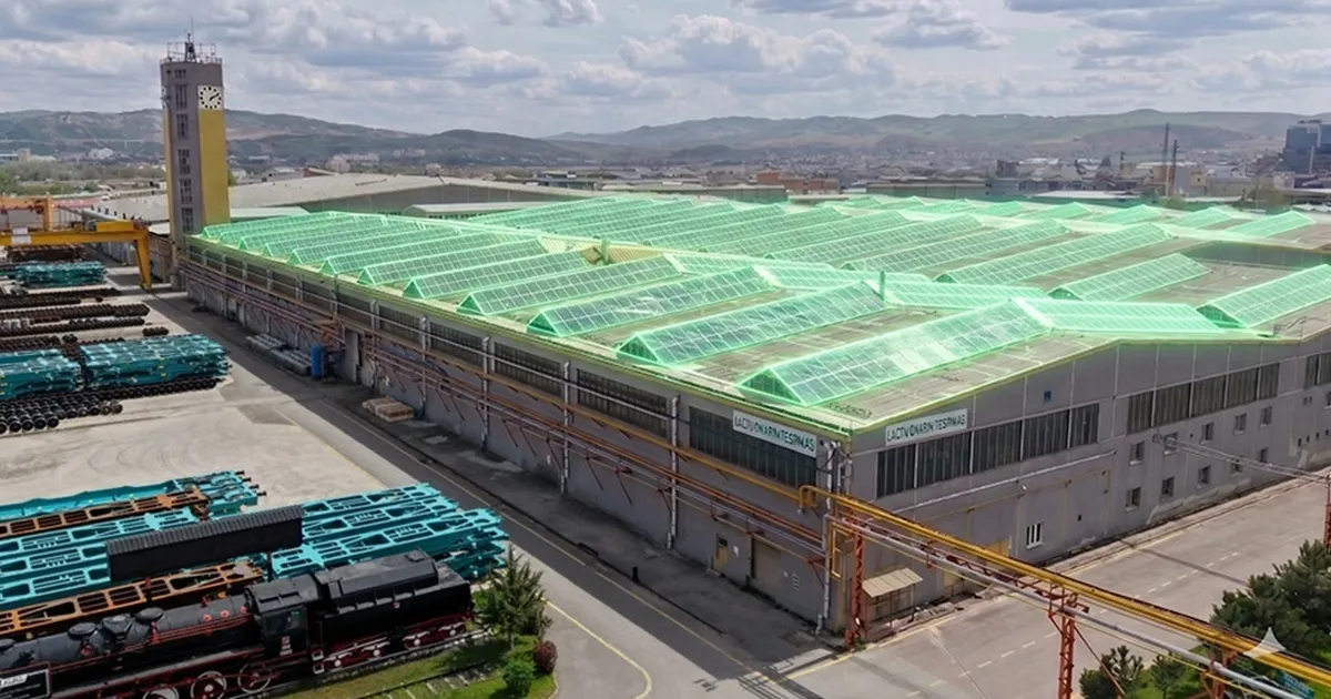 Stratejik vagonlar güneş enerjisiyle üretilecek