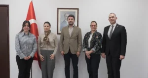 UTİB Başkanı İhsan İpeker, Première Vision CEO'su Florence Rousson ve