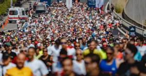 One Run etkinliği, 2 bin 500'den fazla katılımcının yer aldığı