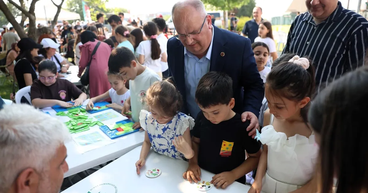 Aileler ve çocuklar Osmangazi’de buluştu