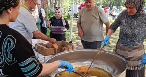 Bilecik’in Pazaryeri ilçesindeki Küçükelmalı Tabiat Parkı’nda düzenlenen 5. Marmara Bişi