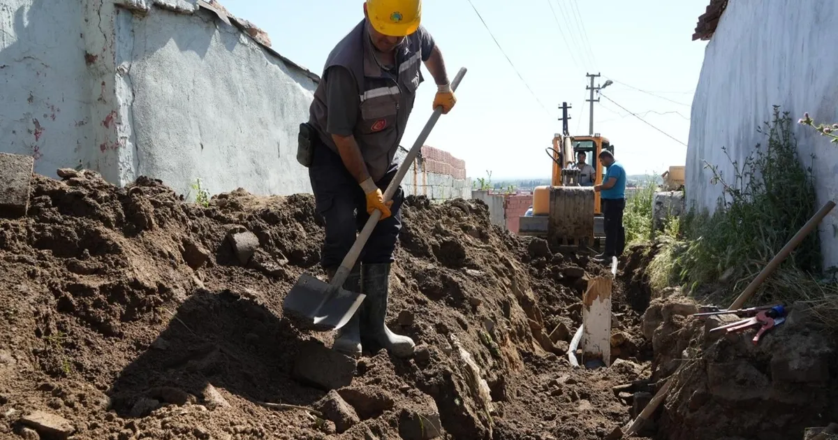 Balıkesir Edremit’te 50 yıllık altyapı yenilendi