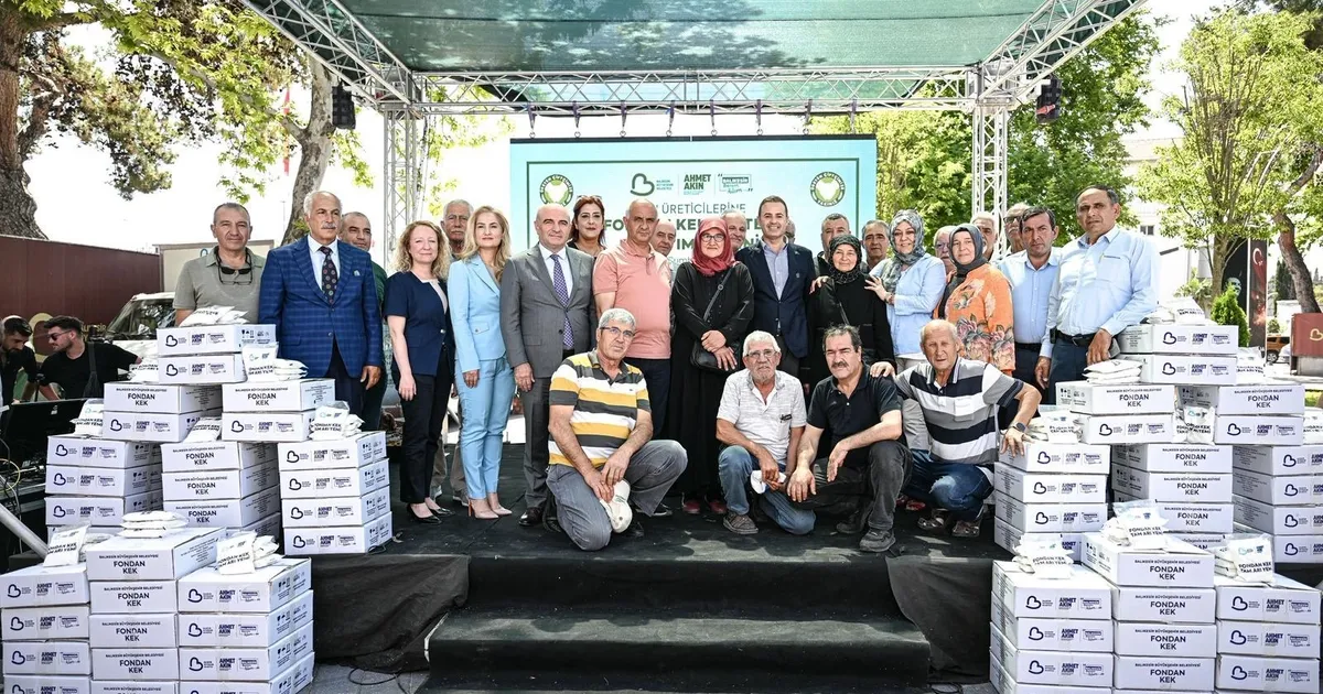 Balıkesir’de arıcılara yüzde 100 hibeli fondan kek desteği