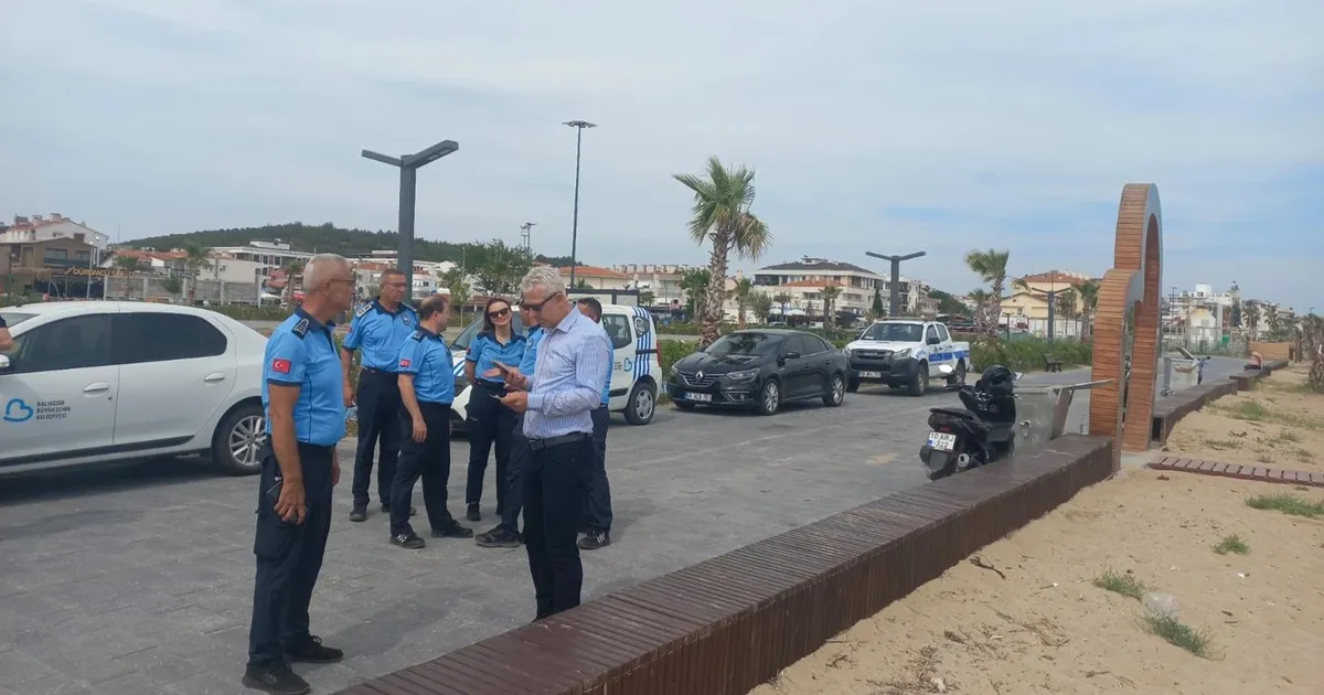 Balıkesir’de Sarımsaklı Plajında sıkı denetim