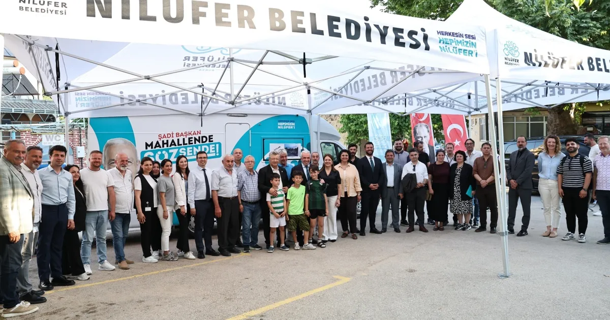 Nilüfer Belediye Başkanı Şadi Özdemir, “Şadi Başkan Mahallende Söz Sende”