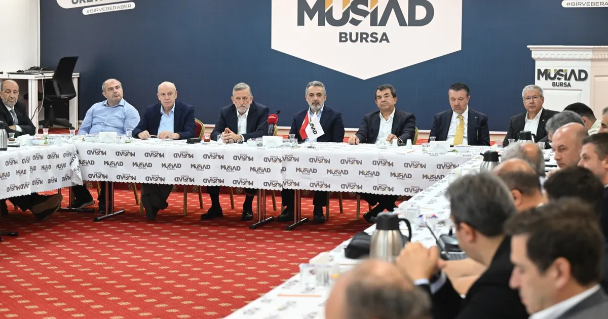 BTSO Başkanı Burkay MÜSİAD yönetimi ile buluştu