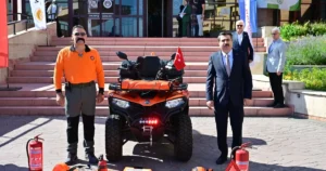 Orman yangınlarıyla mücadelede herkesin ortak sorumluluğu olduğunu vurgulayan Bursa Belediyeler