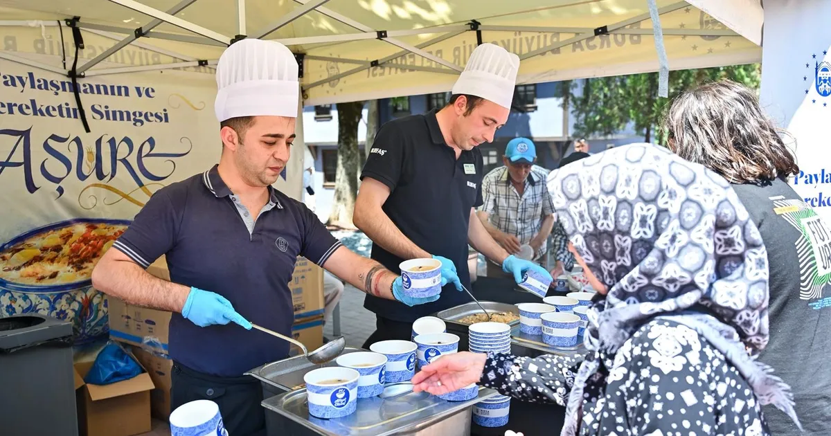 Bursa Nilüfer’de Muharrem ayının bereketi yaşandı