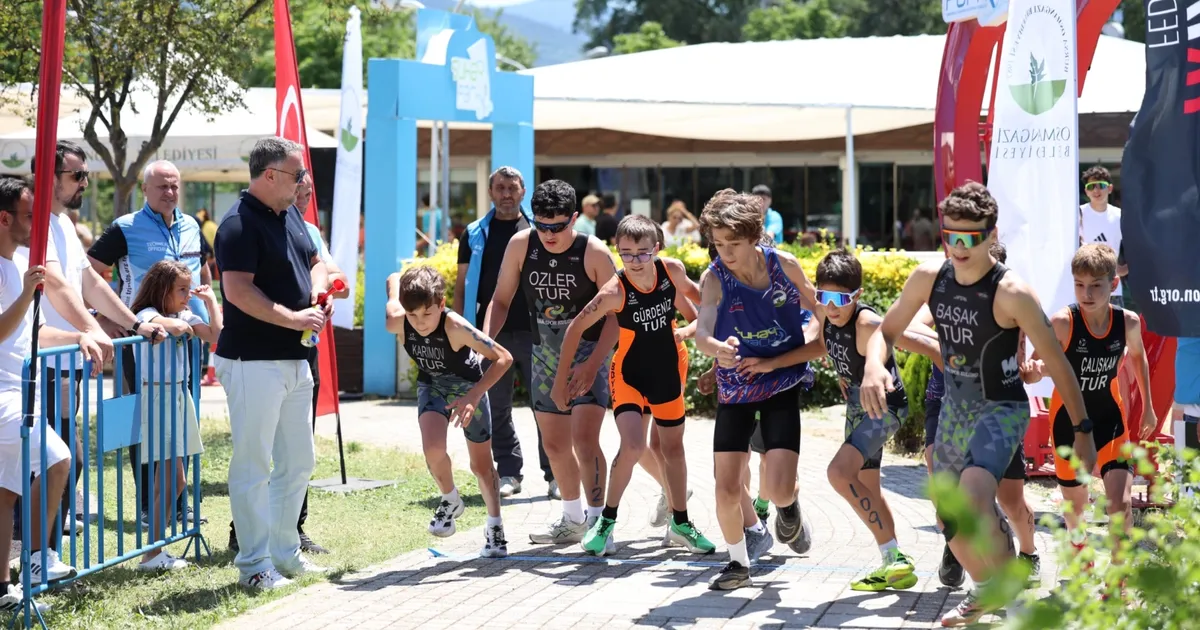 Bursa Osmangazi’nin ev sahipliğinde Duatlon heyecanı