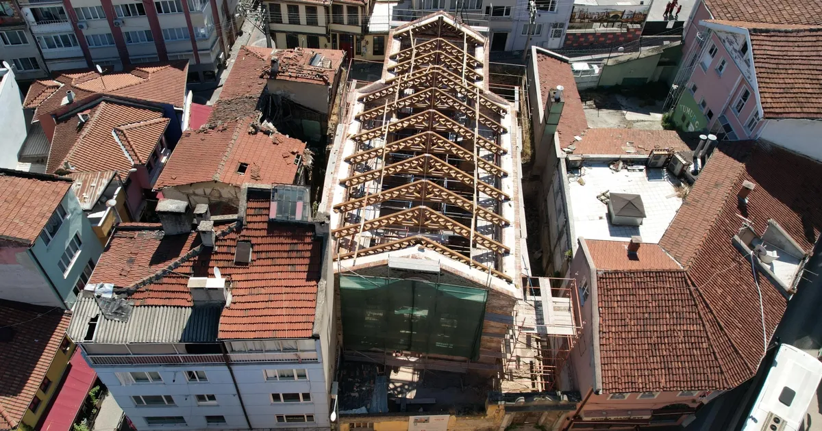 Bursa Yıldırım’da Setbaşı Sanat Merkezi’nde son rötuşlar