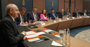 CHP Parti Sözcüsü Müslim Sarı, Merkez Yönetim Kurulu toplantısında alınan