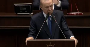 AK Parti Genel Başkanı ve Cumhurbaşkanı Recep Tayyip Erdoğan, partisinin