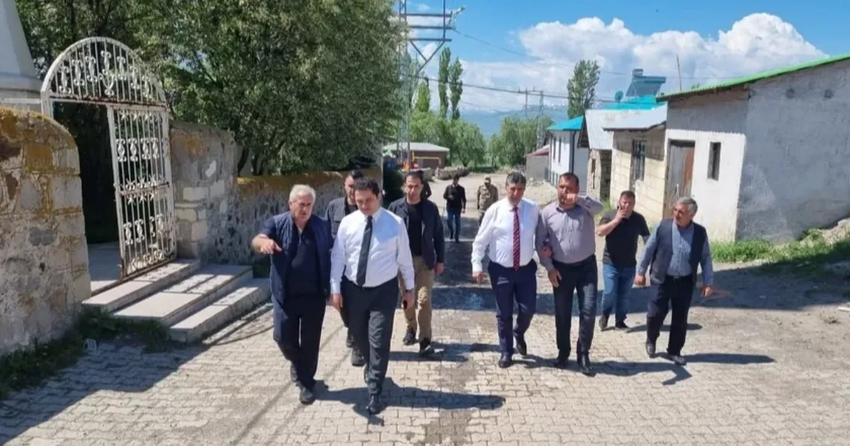 Erzurum Pasinler Yayladağ’a taziye evi