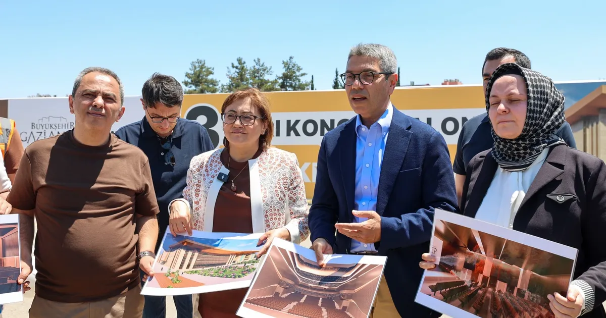 Gaziantep’te bölgenin en büyük kongre merkezi hazırlığı