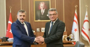 İçişleri Bakanı Mustafa Çiftçi, Kuzey Kıbrıs Türk Cumhuriyeti Cumhurbaşkanı Tufan