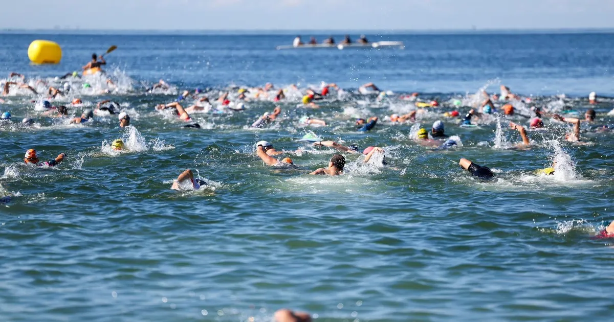 İstanbul Florya Sahili’nde Triatlon heyecanı