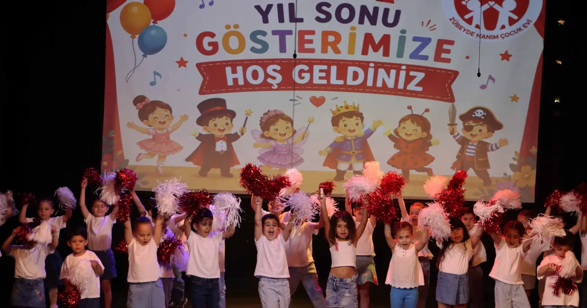 İstanbul’da Maltepe Belediyesi’nin kreşlerinde yılsonu heyecanı