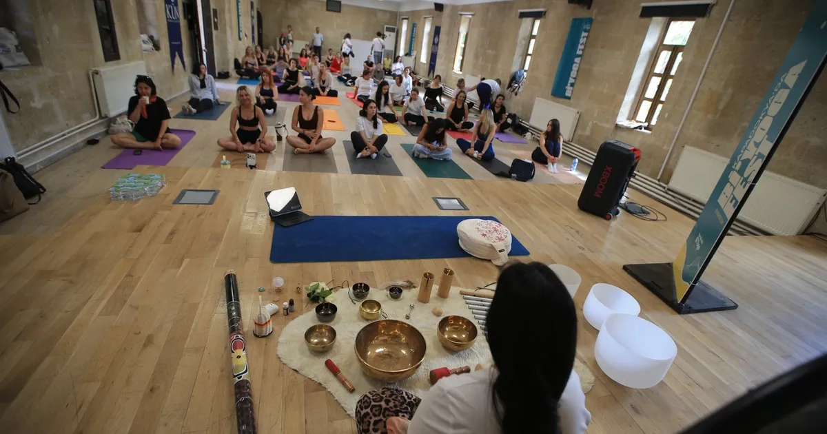 Kapadokya’da üç gün sürecek yoga festivali başladı