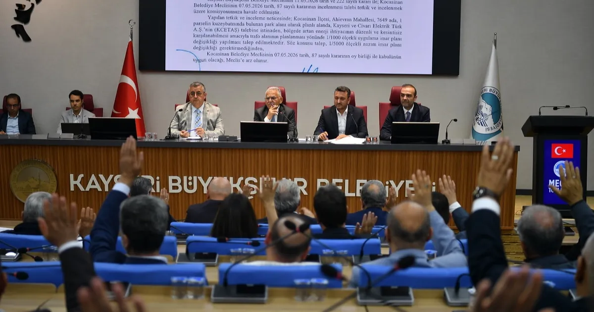 Kayseri Büyükşehir bütçesi kabul edildi
