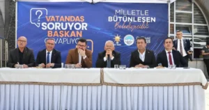 Kayseri Büyükşehir Belediye Başkanı Dr. Memduh Büyükkılıç, Bünyan’da düzenlenen “Vatandaş