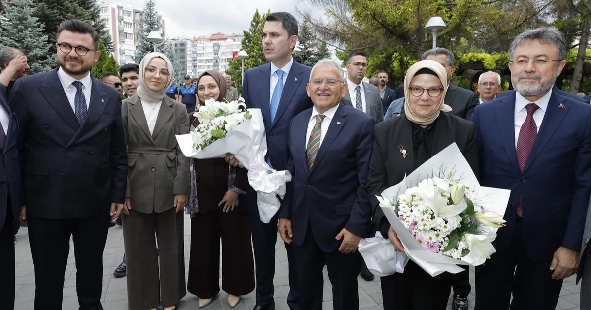 Kayseri iki bakanı birden ağırladı