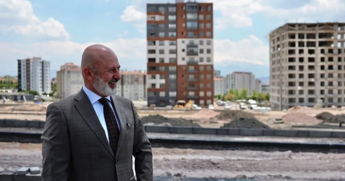 Kayseri Kocasinan’da kentsel dönüşümle yeni yaşam alanları yükseliyor