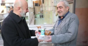 Kayseri Kocasinan Belediyesi, ilçede 65 yaş üstü ihtiyaç sahibi ve