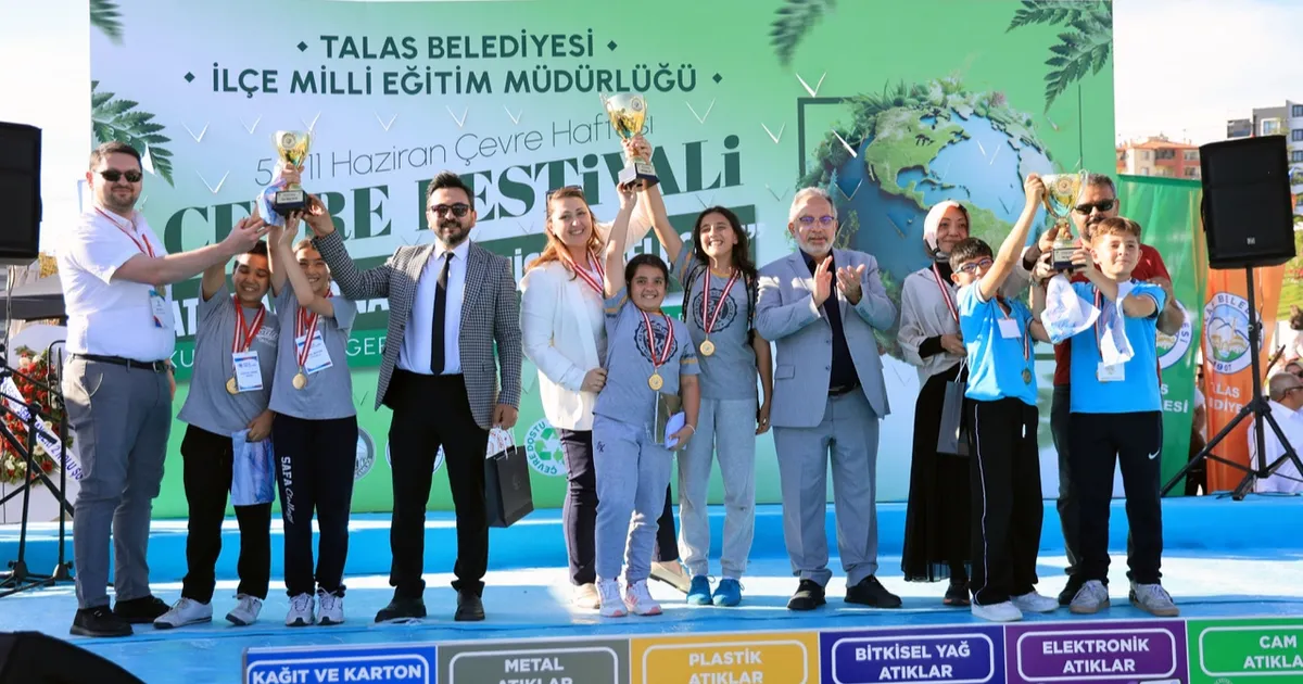 Kayseri Talas’ta çevre bilinci sanatla buluştu