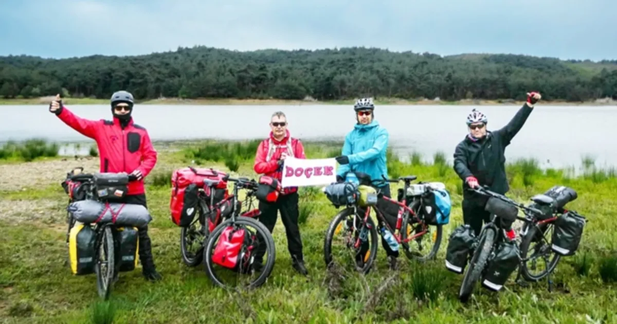 Keşan DOÇEK’ten tarihi pedal yolculuğu
