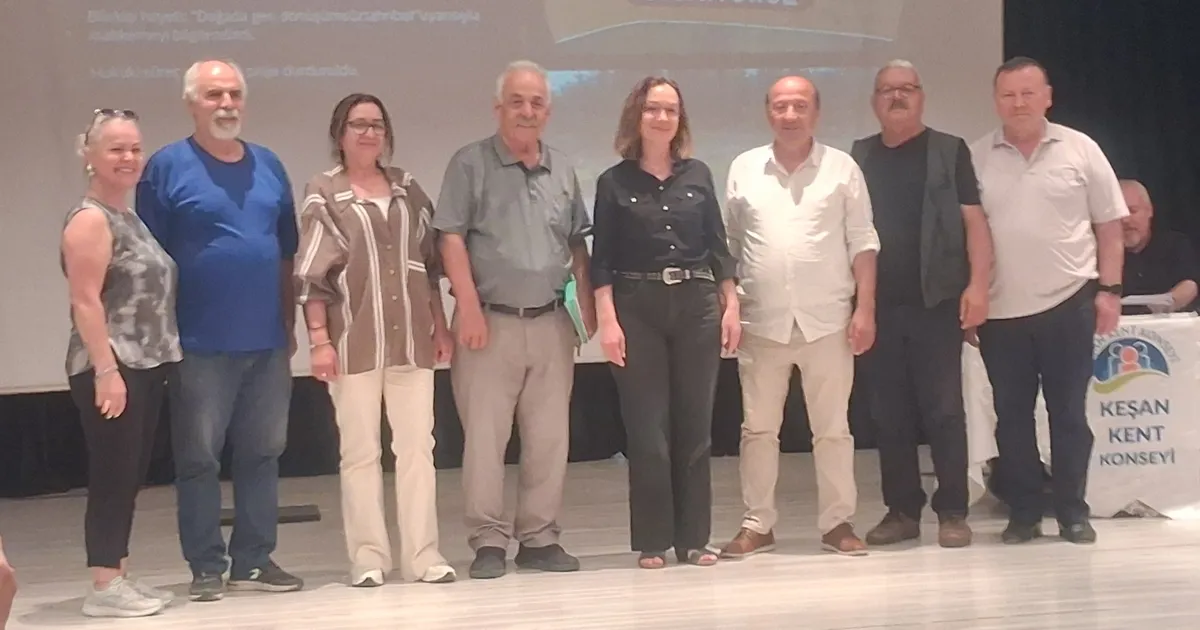 Keşan Kent Konseyi’nde görev değişimi
