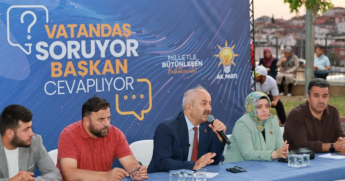 Kocaeli Gebze’de mahalle buluşmaları yoğun ilgi görüyor
