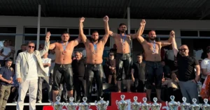 Kağıtspor; Bükreş'te güreşte (Ebubekir Gür, Remzi Temur), Balkan Judo Şampiyonası'nda,