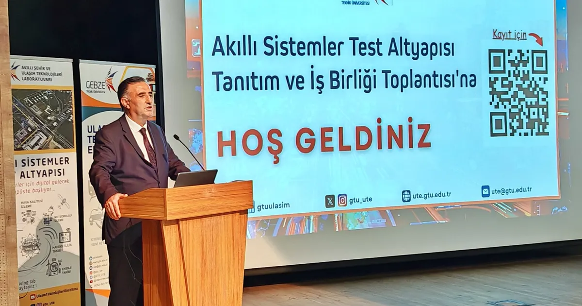 Kocaeli’de akıllı sistemler test altyapısı tanıtıldı