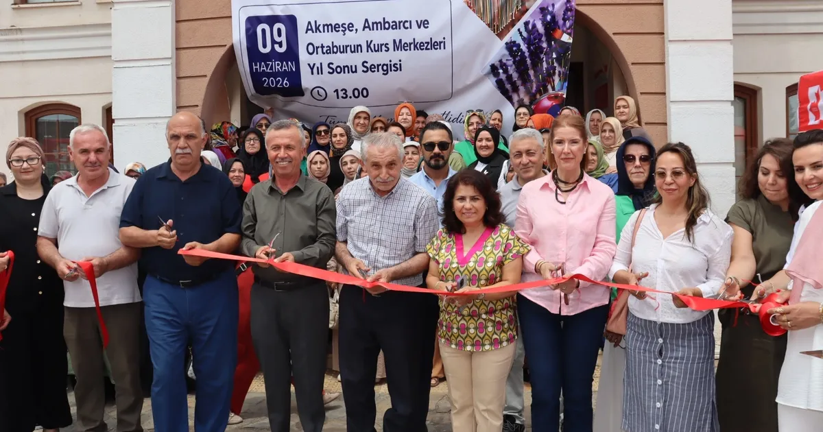 Kocaeli’de Akmeşe’de üretim dolu yıl sergiyle taçlandı