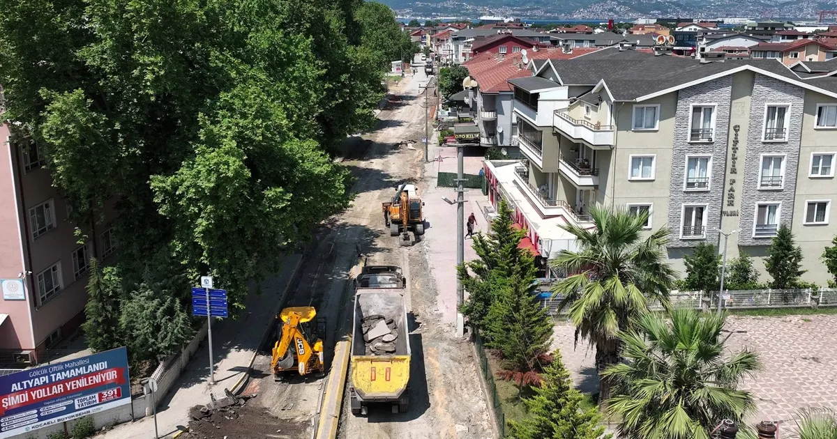 Kocaeli’de Gölcük Çiftlik Mahallesi’nde büyük dönüşüm