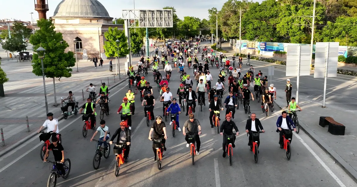 Konya’da 28 ilçede eş zamanlı pedal çevrildi