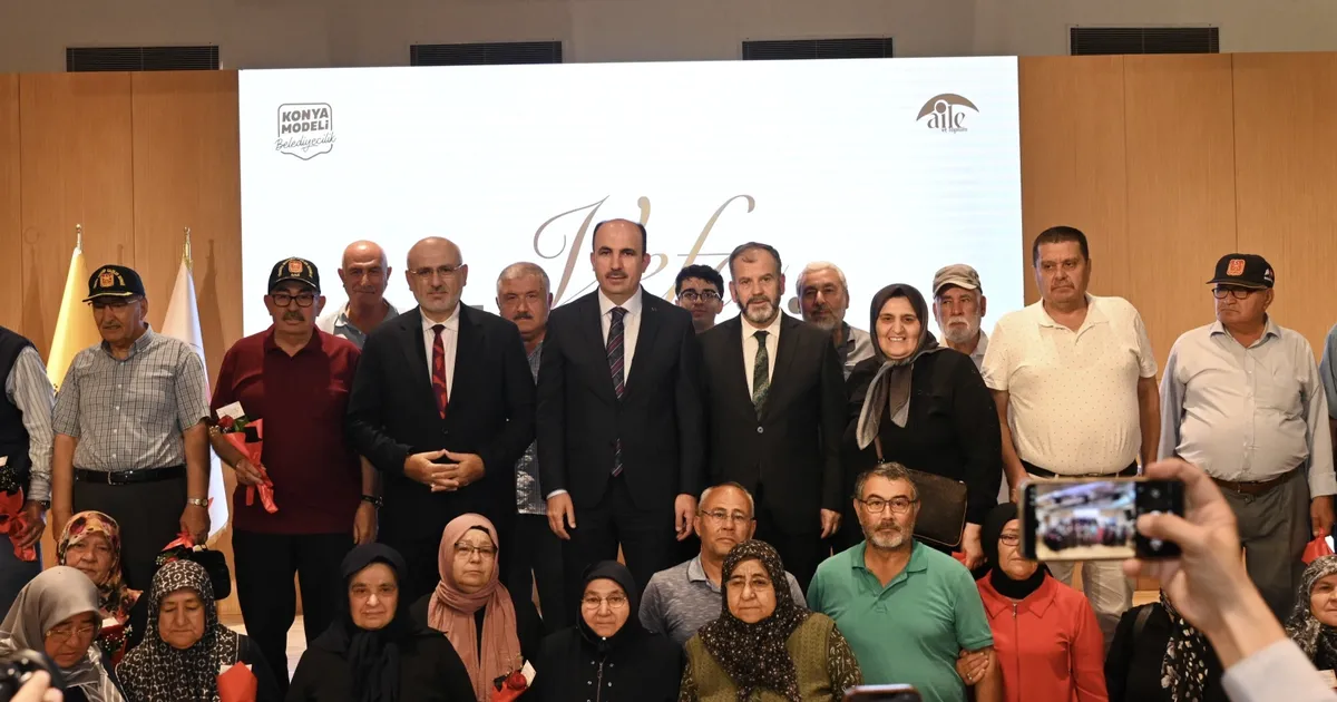 Konya Büyükşehir Belediyesi tarafından başlatılan "Vefa Umresi" projesi kapsamında ilk