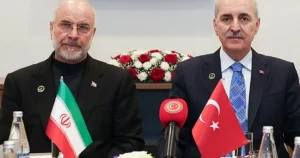 TBMM Başkanı Numan Kurtulmuş, Azerbaycan’ın başkenti Bakü’de İran İslami Danışma
