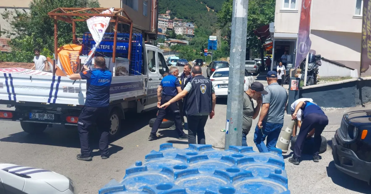 Maltepe Başıbüyük’te işgallere karşı denetim