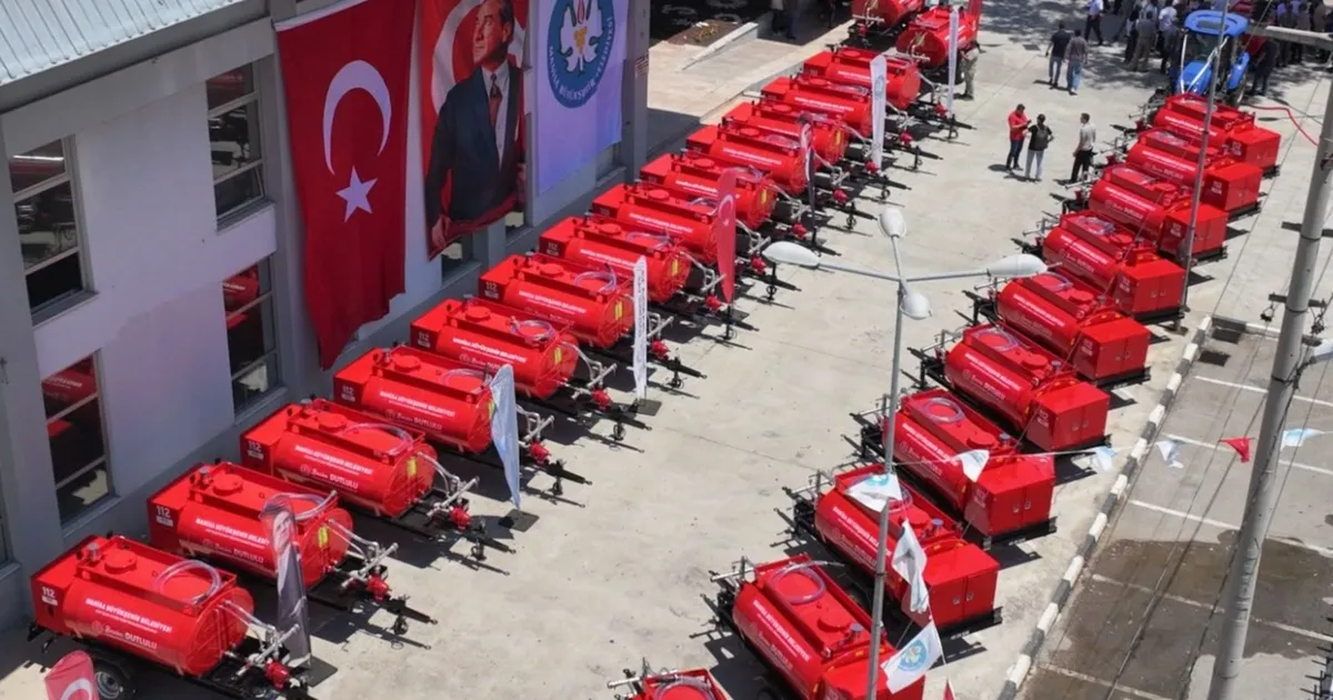 Manisa teyakkuzda… İlk etapta 48 tanker teslim edildi