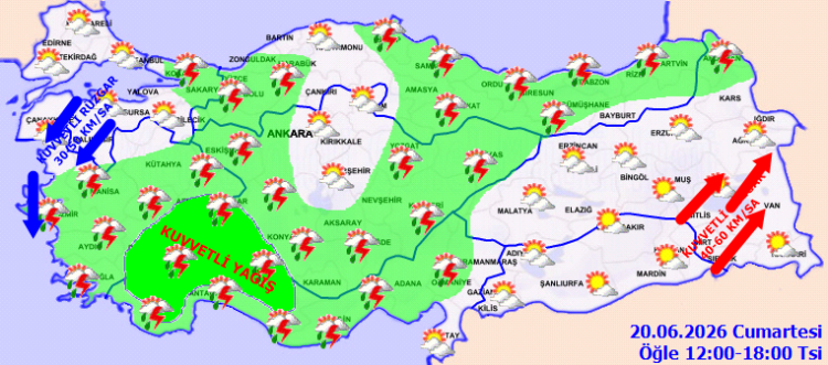 Meteoroloji uyardı: Akdeniz Bölgesi’ne dikkat
