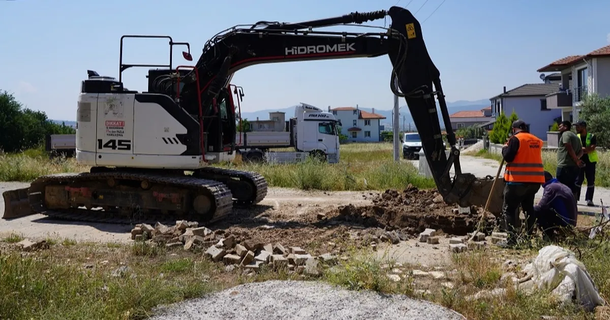 MUSKİ’den Yatağan Yeni Mahalle’ye kanalizasyon hamlesi