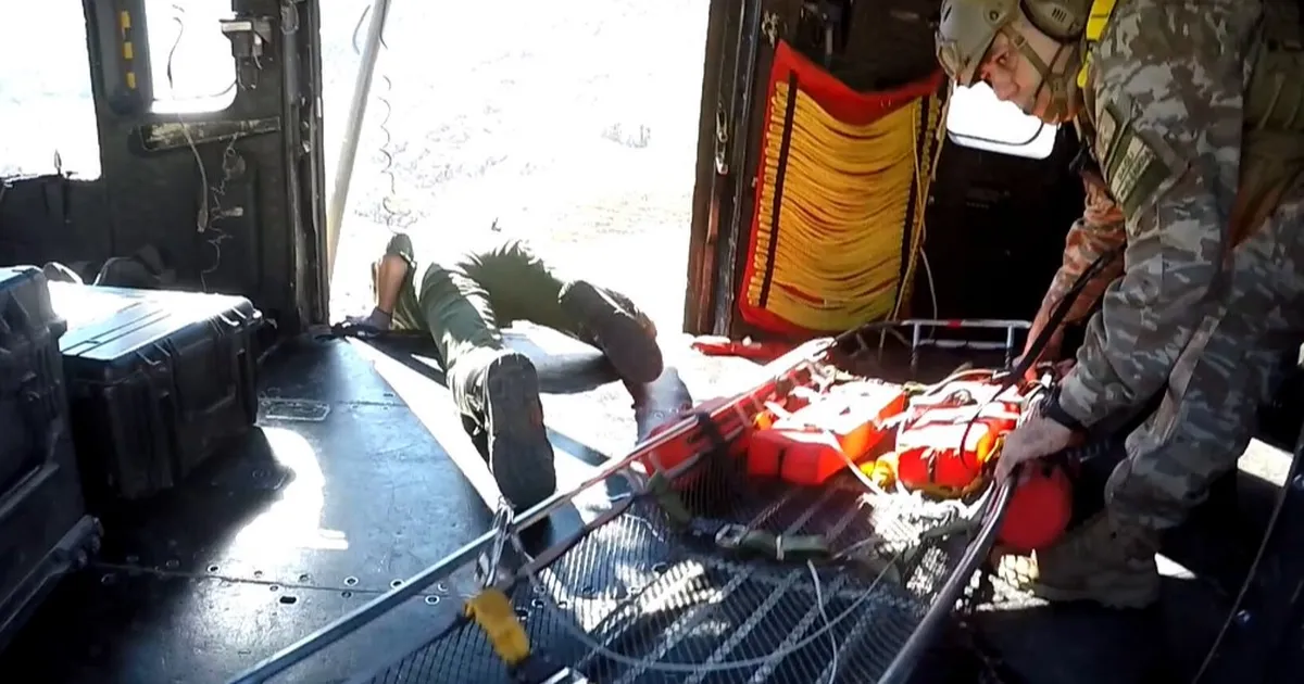 Niğde Aladağlar’da yaralanan vatandaş helikopterle kurtarıldı