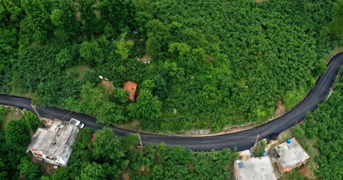Ordu Çatalpınar’a yol sevinci