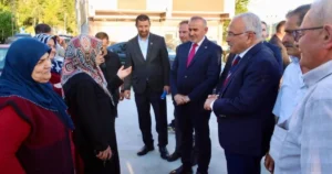 Ordu Büyükşehir Belediye Başkanı Dr. Mehmet Hilmi Güler’in Kumru ziyaretinde